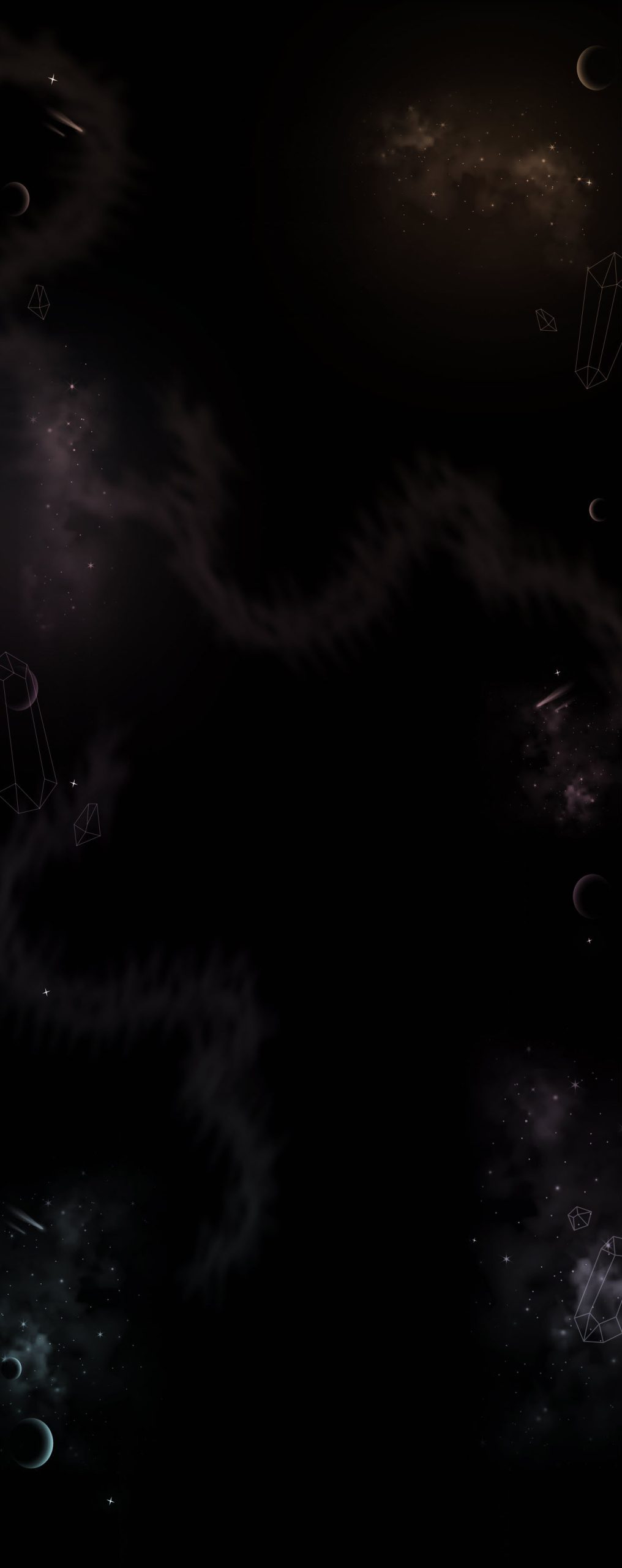 Crystal Blue Calcite Connection Background