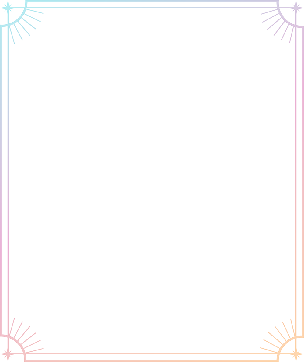 Crystal Blue Calcite Frame