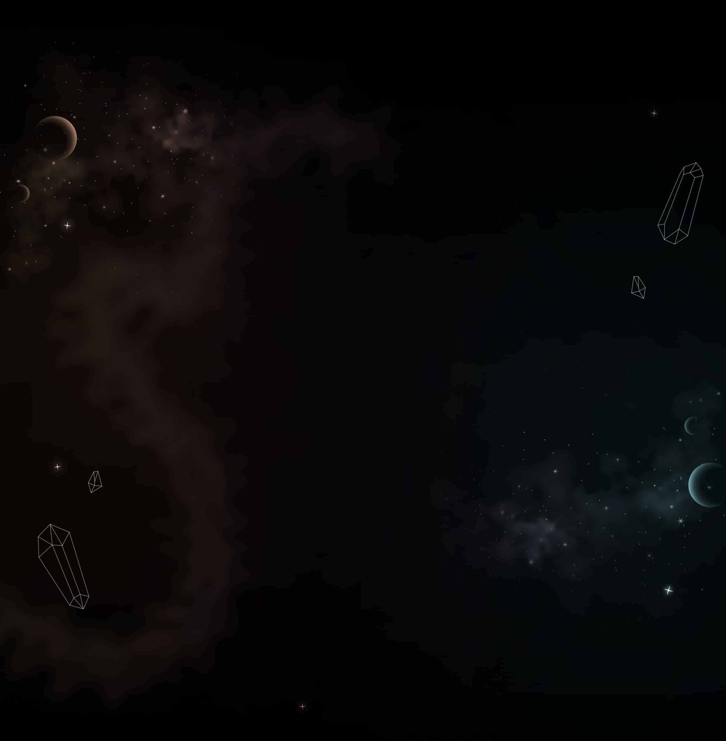 Crystal Blue Calcite Message Background