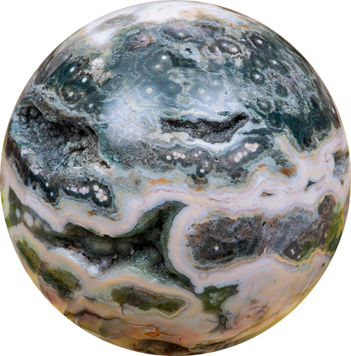 Crystal Icon Ocean Jasper