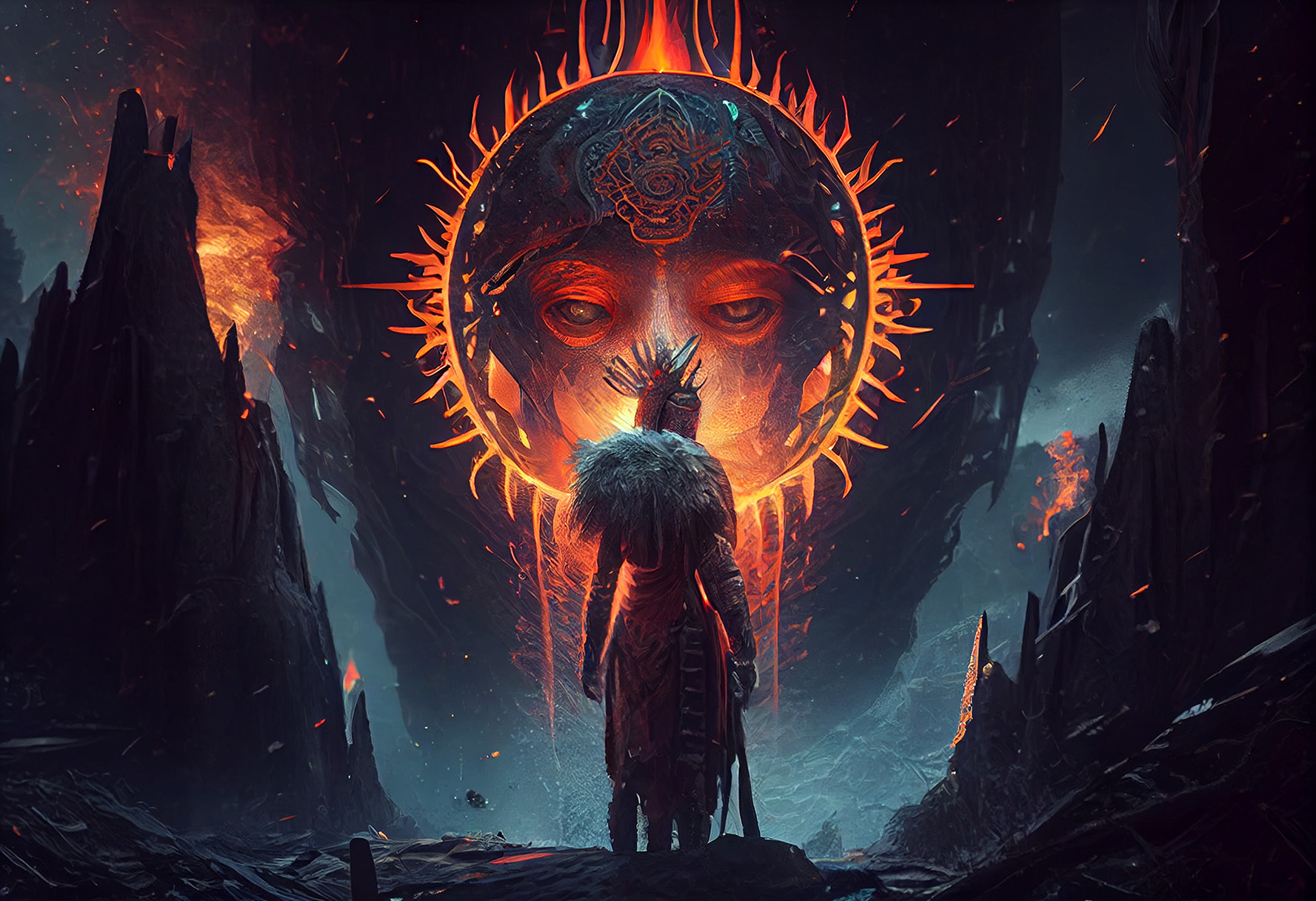 Super New Moon Total Solar Eclipse in Aries