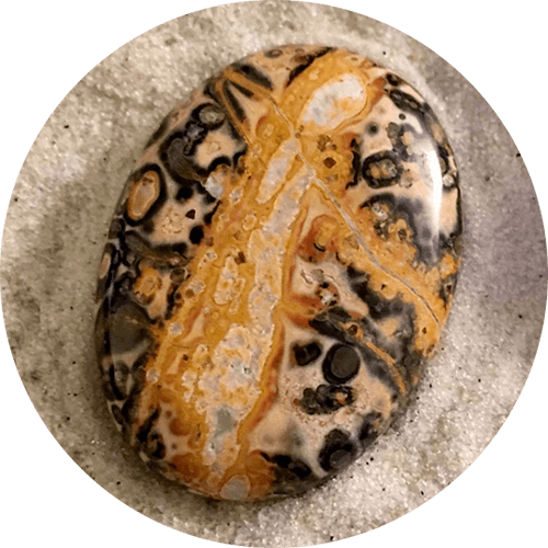 Crystal Icon Leopardskin Jasper