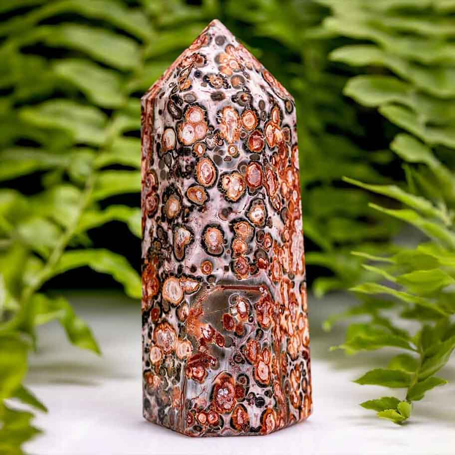 Crystal Leopardskin Jasper Use