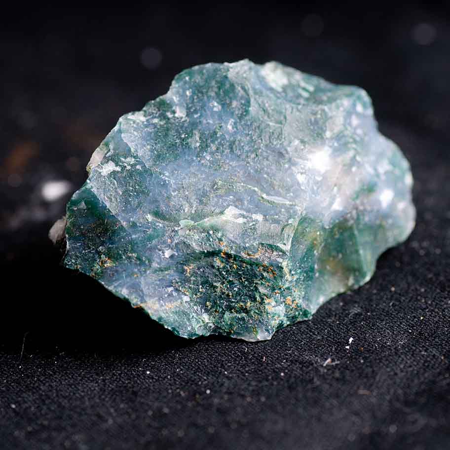Crystal Moss Agate Connection Item